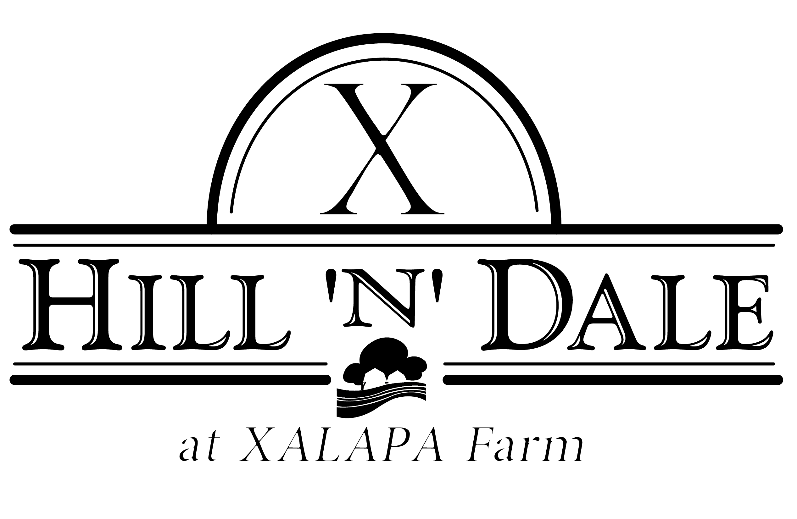 Hill-n-Dale XALAPA Logo BlackBG Update-01