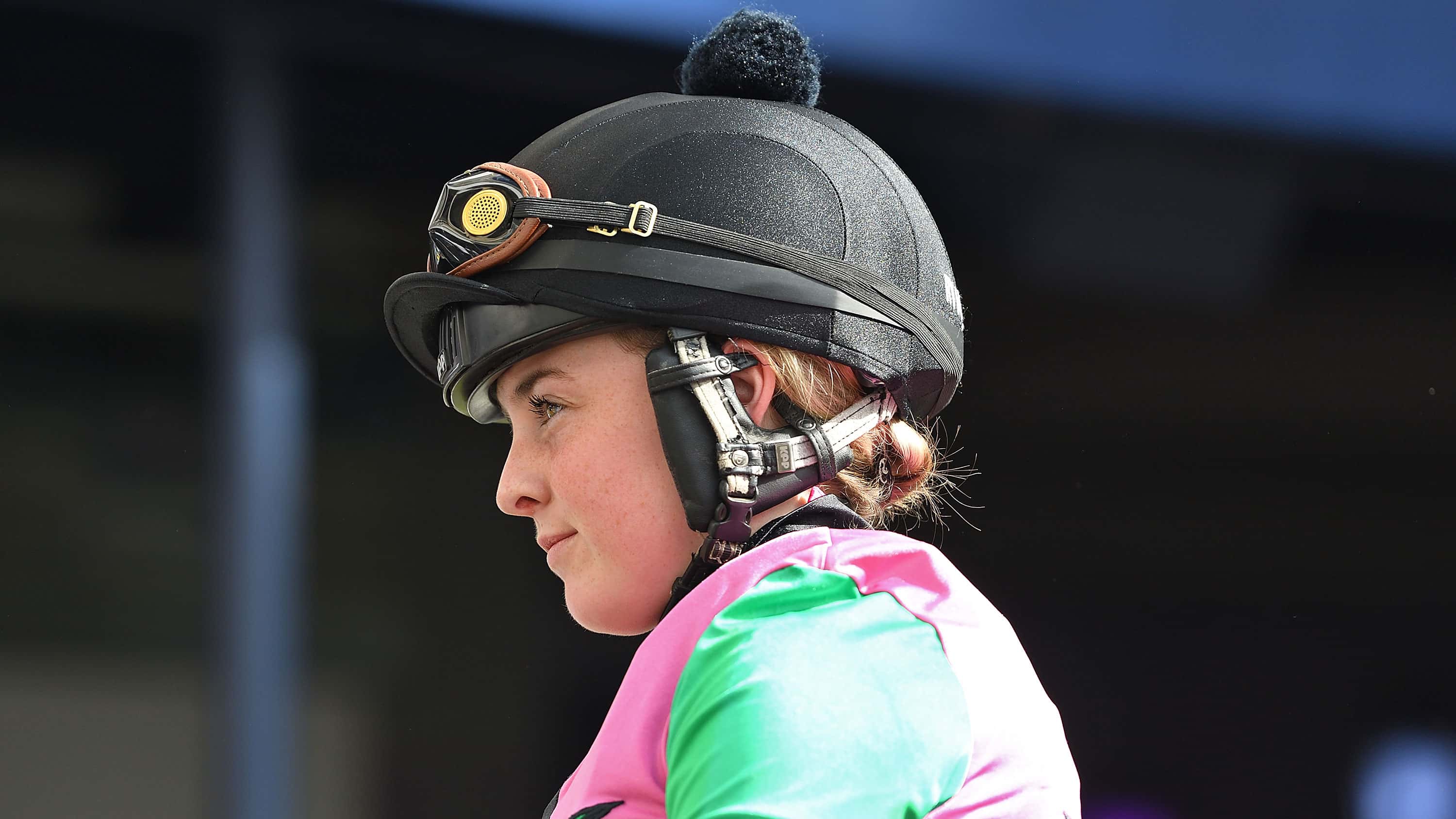 British Apprentice Mia Nicholls Giving It a Go at Gulfstream