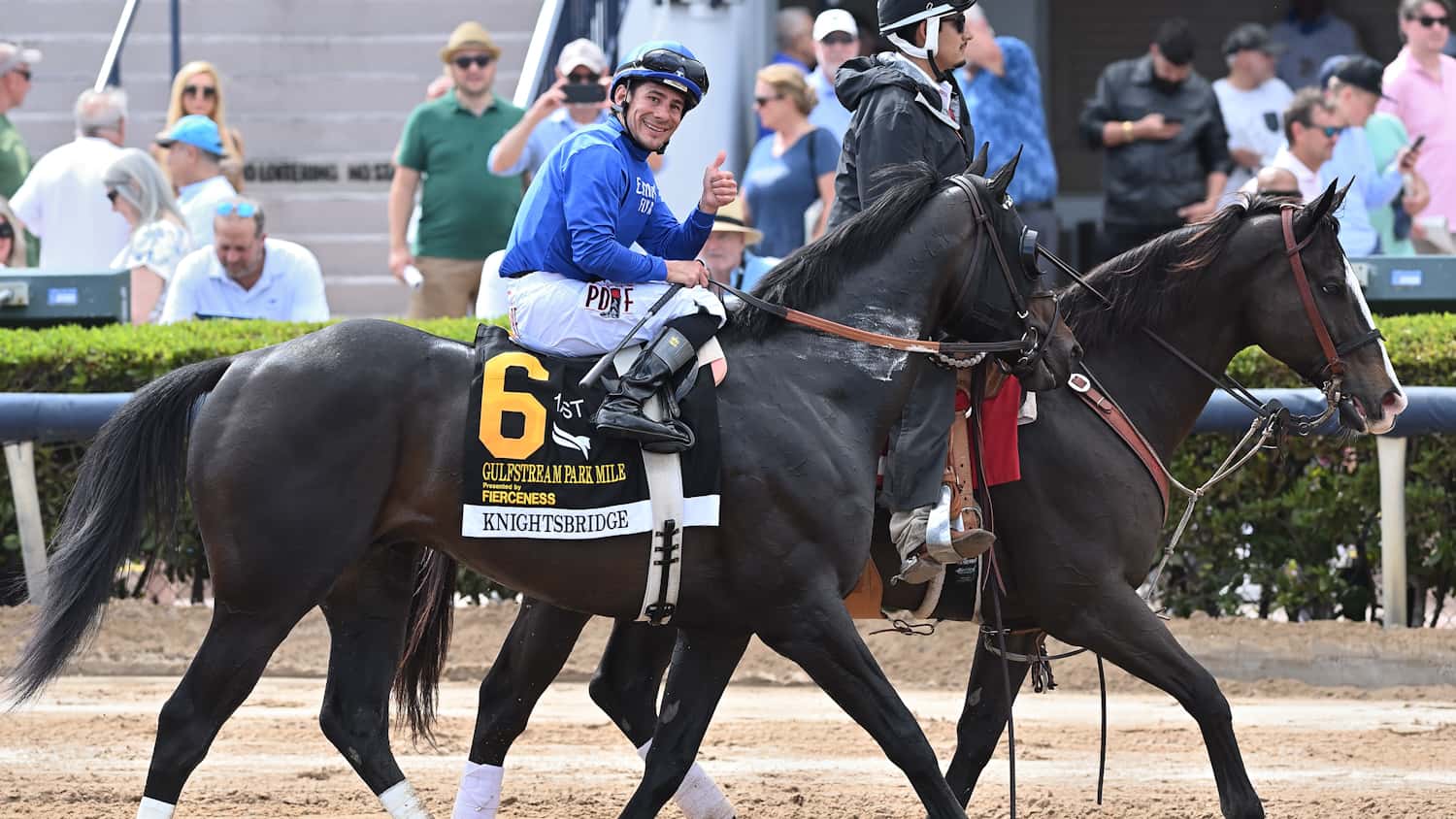 Knightsbridge Overpowers Rivals in G3 Gulfstream Park Mile
