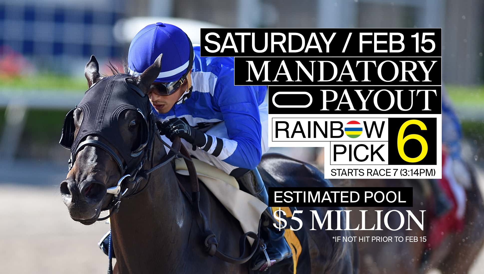 Mandatory 20-cent Rainbow 6 Payout Set for Saturday